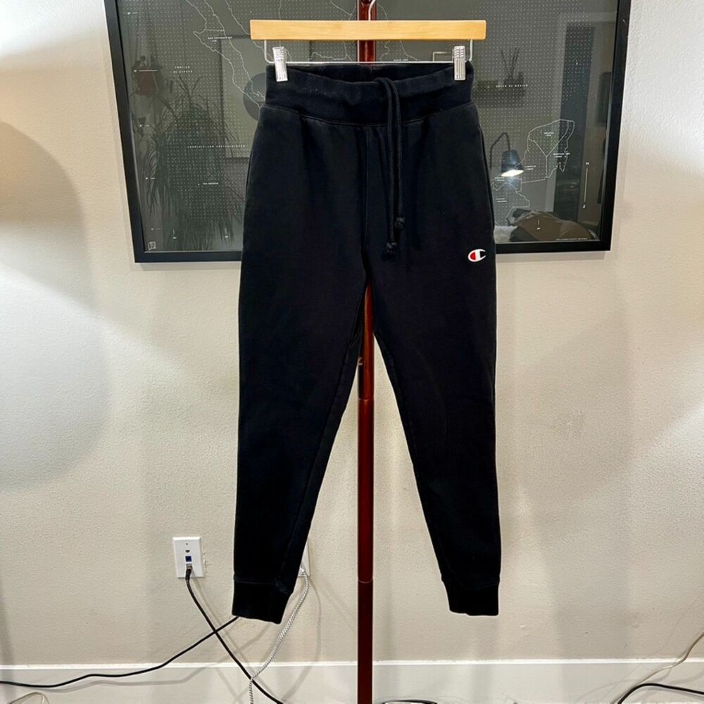 Champion - Reverse Weave Joggers Small - Black